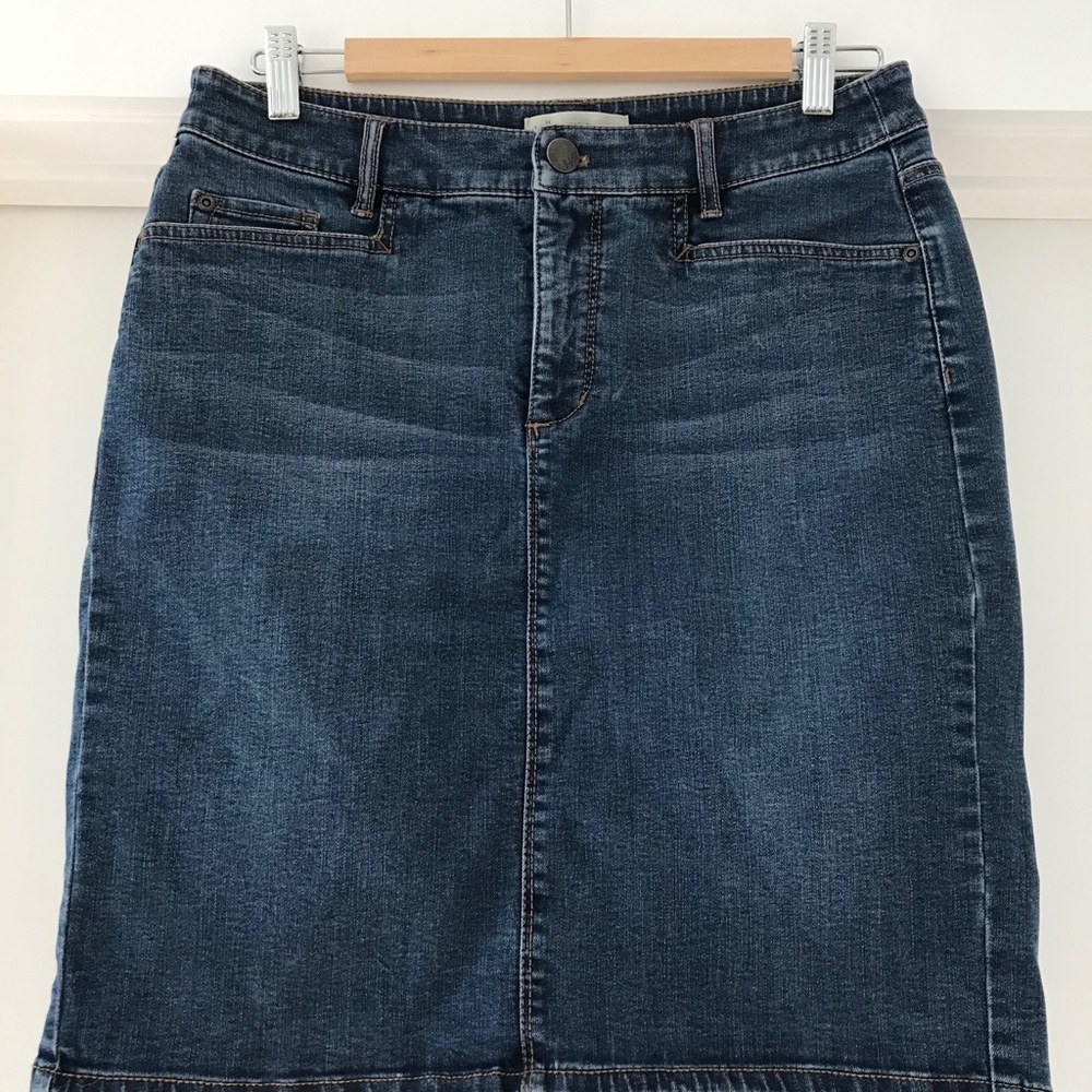 J. Jill Jean Skirt